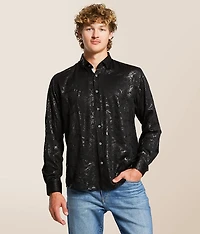 Tonal Jacquard Shirt
