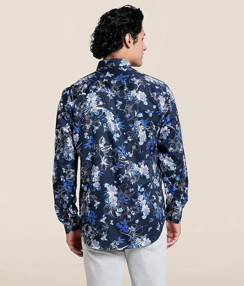Foiled Floral Shirt
