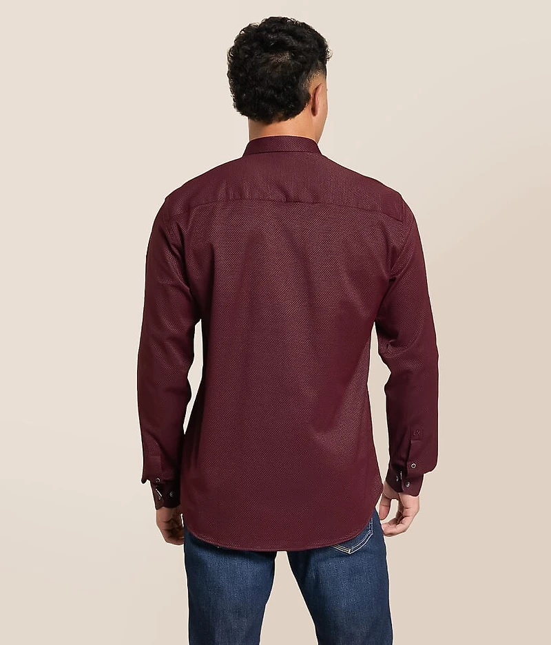 Mini Checkered Stretch Shirt