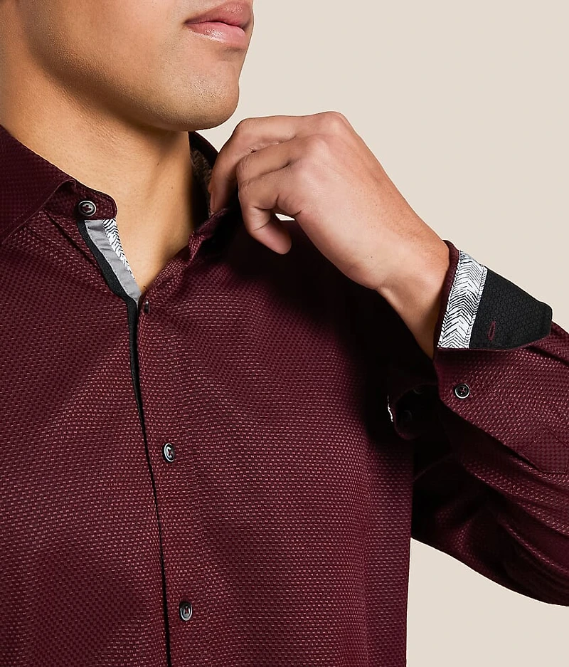 Mini Checkered Stretch Shirt