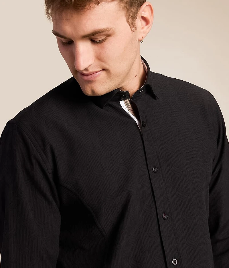 Textured Stretch Shirt