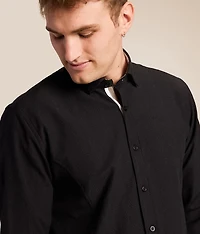 Textured Stretch Shirt