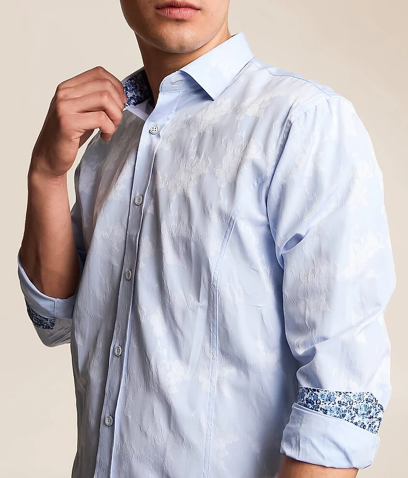 Floral Jacquard Shirt