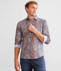 Metallic Floral Shirt