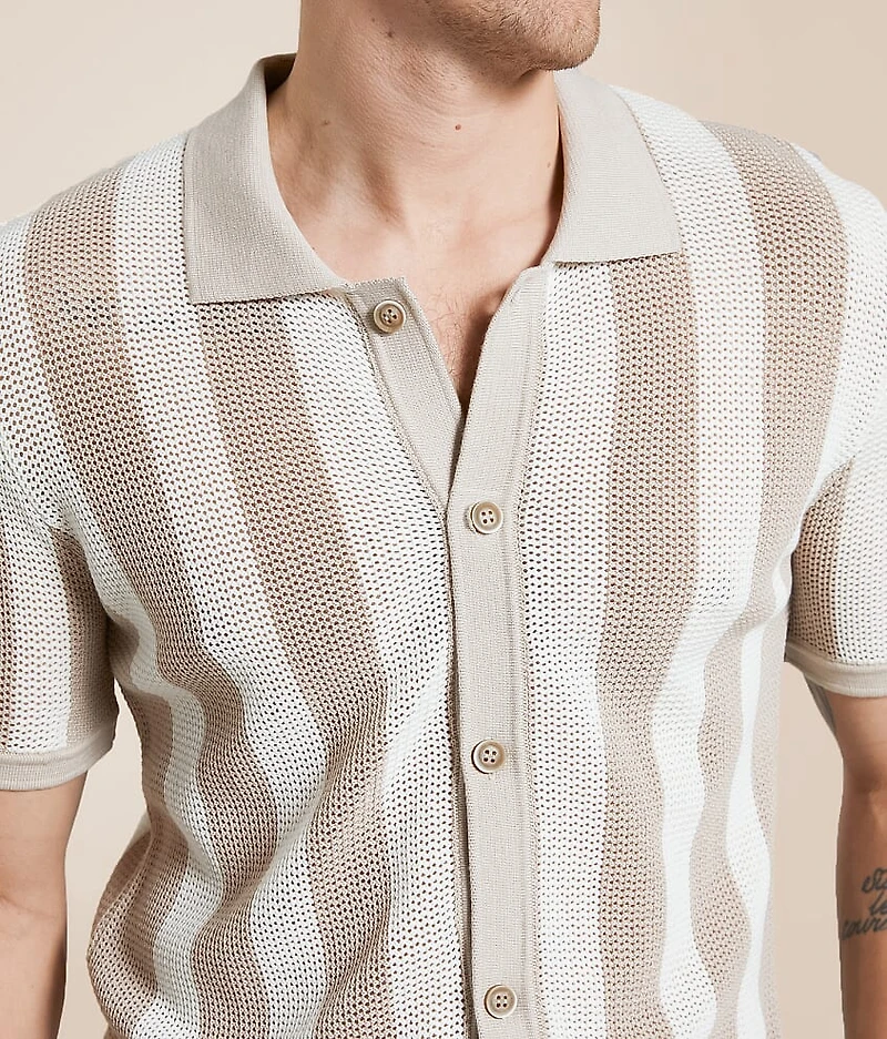 Striped Knit Shirt