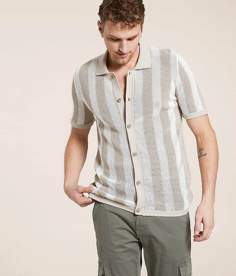 Striped Knit Shirt