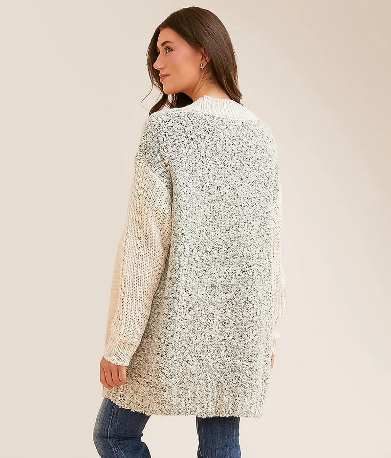 Marled Cardigan Sweater