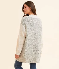 Marled Cardigan Sweater