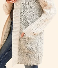 Marled Cardigan Sweater