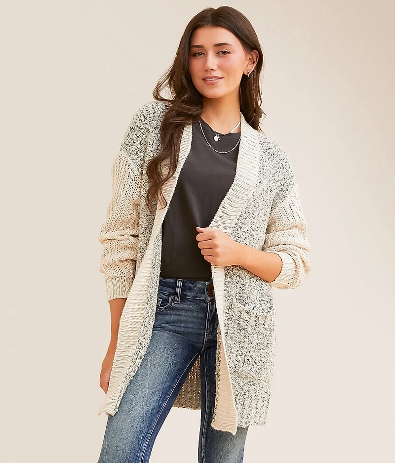 Marled Cardigan Sweater
