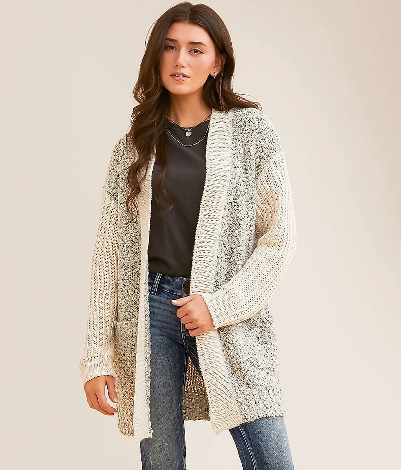 Marled Cardigan Sweater