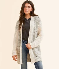 Marled Cardigan Sweater
