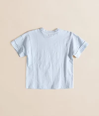 Girls - Lace Boots Oversized T-Shirt