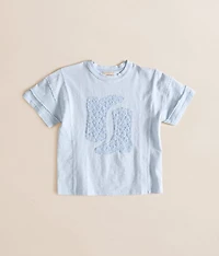 Girls - Lace Boots Oversized T-Shirt