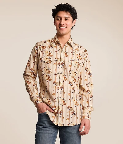 Wallpaper Floral Shirt