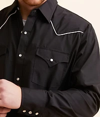 Piping Western Shirt