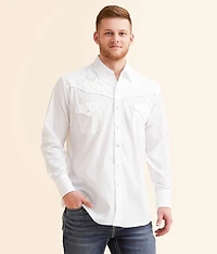 Floral Embroidered Shirt