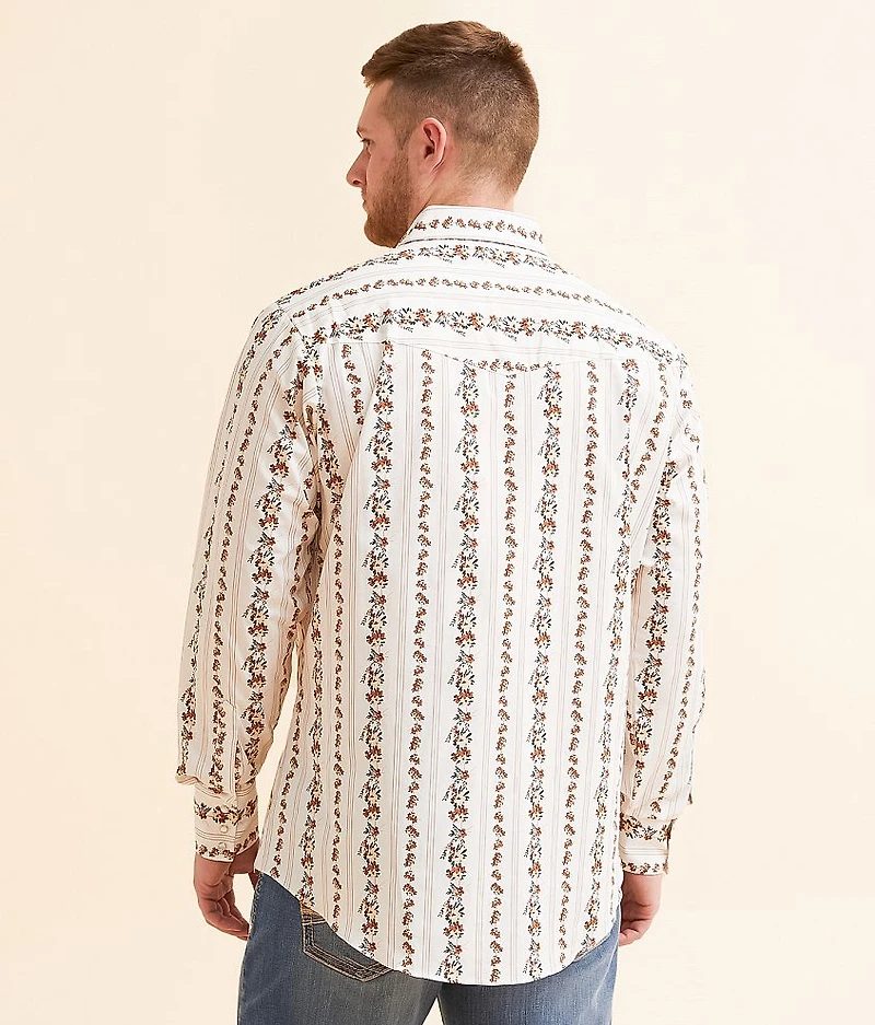 Wallpaper Floral Western Shirt