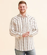 Wallpaper Floral Western Shirt