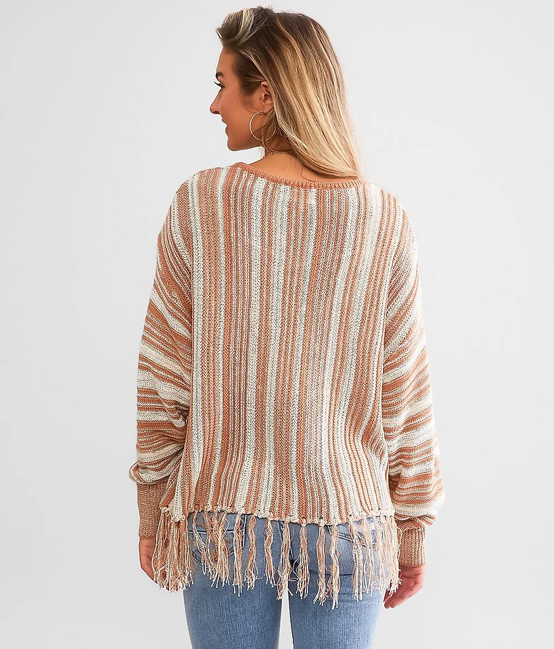 Slouchy Striped Sweater