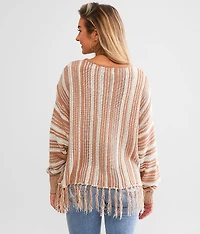 Slouchy Striped Sweater