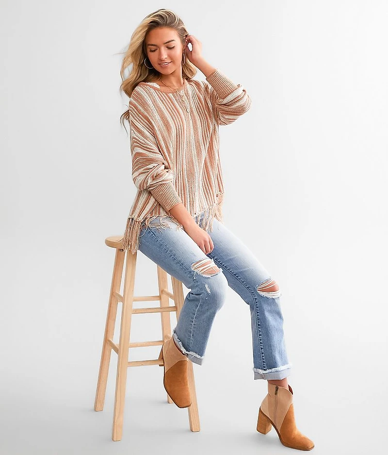 Slouchy Striped Sweater