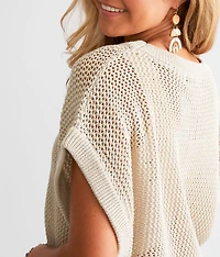 Dolman Cropped Sweater