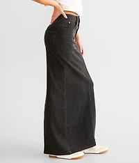 Denim Maxi Skirt