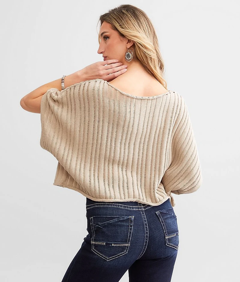 Dolman Cropped Sweater