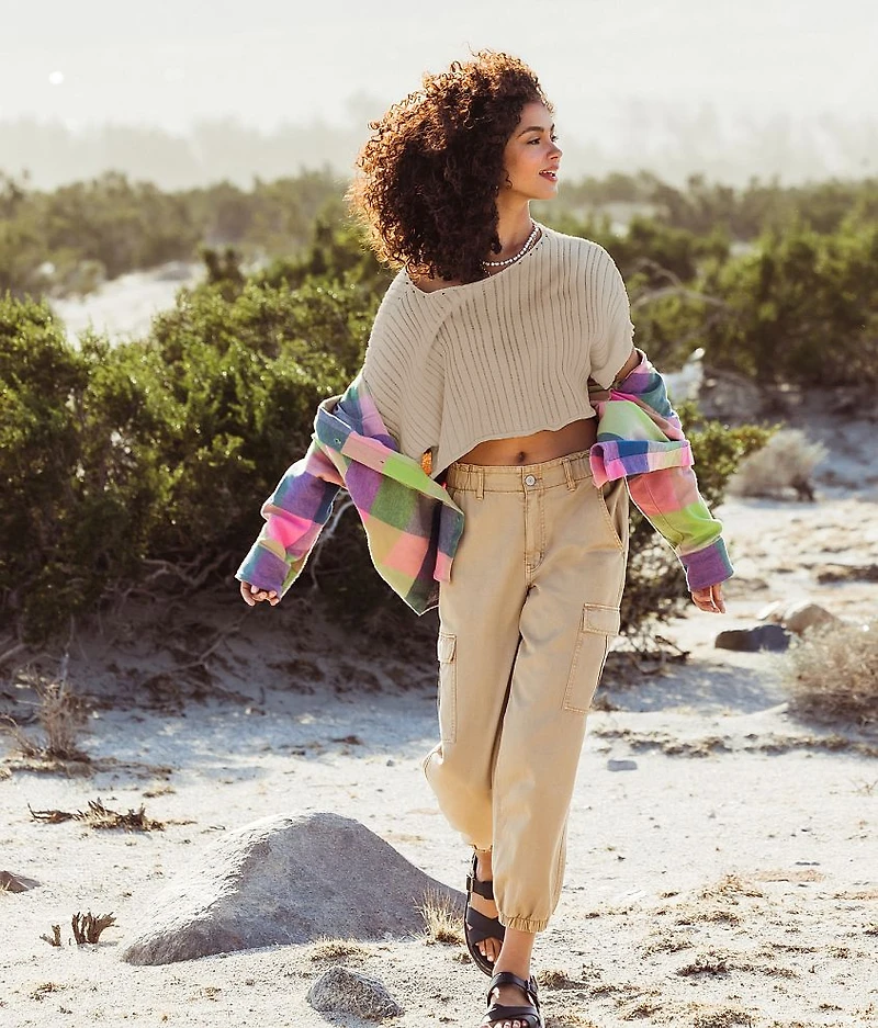 Dolman Cropped Sweater