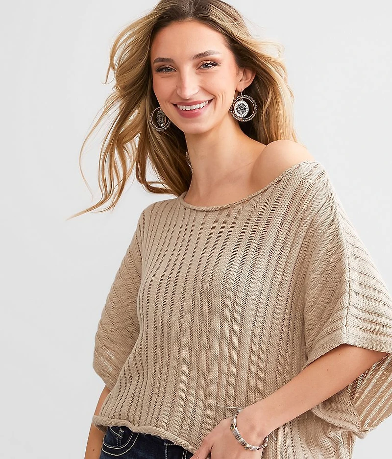 Dolman Cropped Sweater