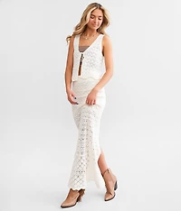 Crochet Maxi Skirt
