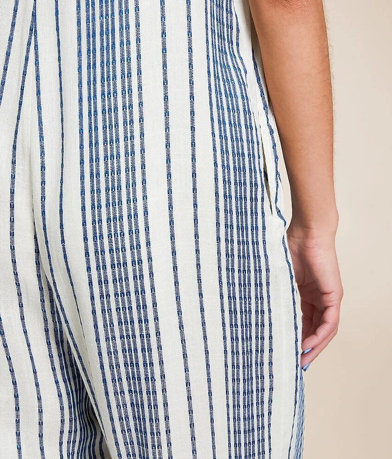 Striped Jumpsuit