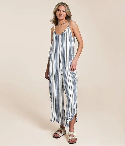 Striped Jumpsuit