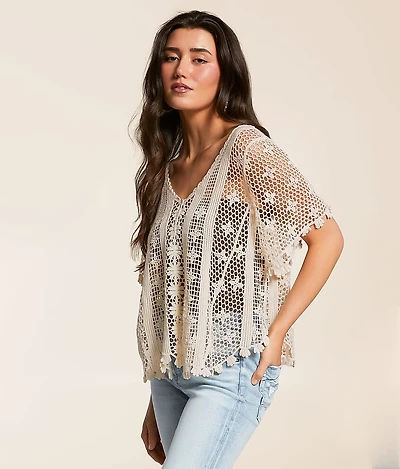 Crochet Linear Top