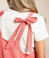 Pleated Wide Leg Jumpsuit