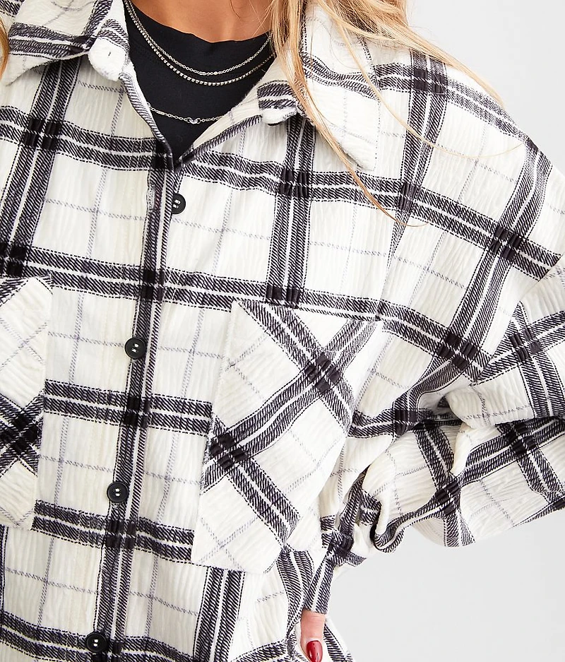 Velvet Boyfriend Flannel Shirt
