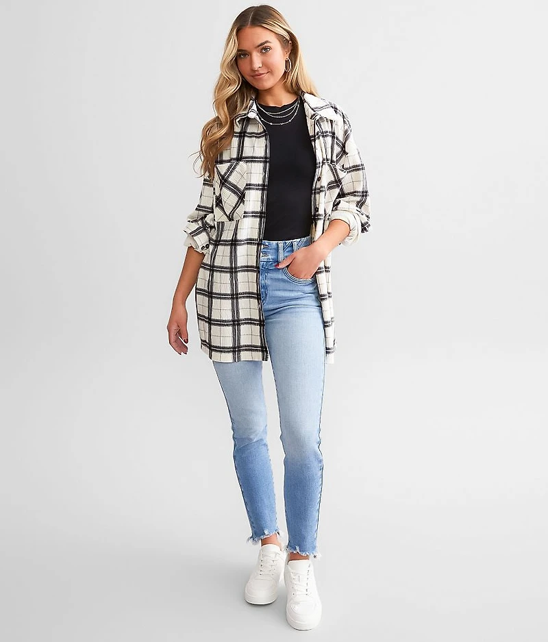 Velvet Boyfriend Flannel Shirt