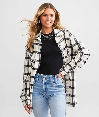 Velvet Boyfriend Flannel Shirt