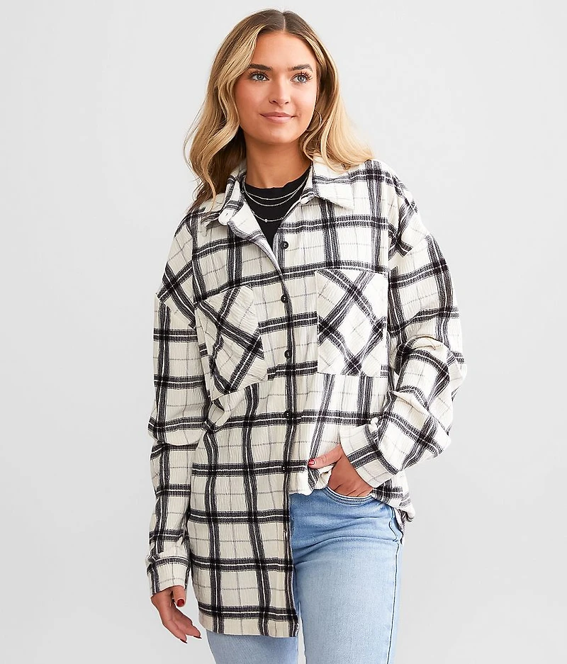Velvet Boyfriend Flannel Shirt