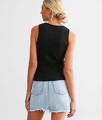 Twisted Front Tank Top