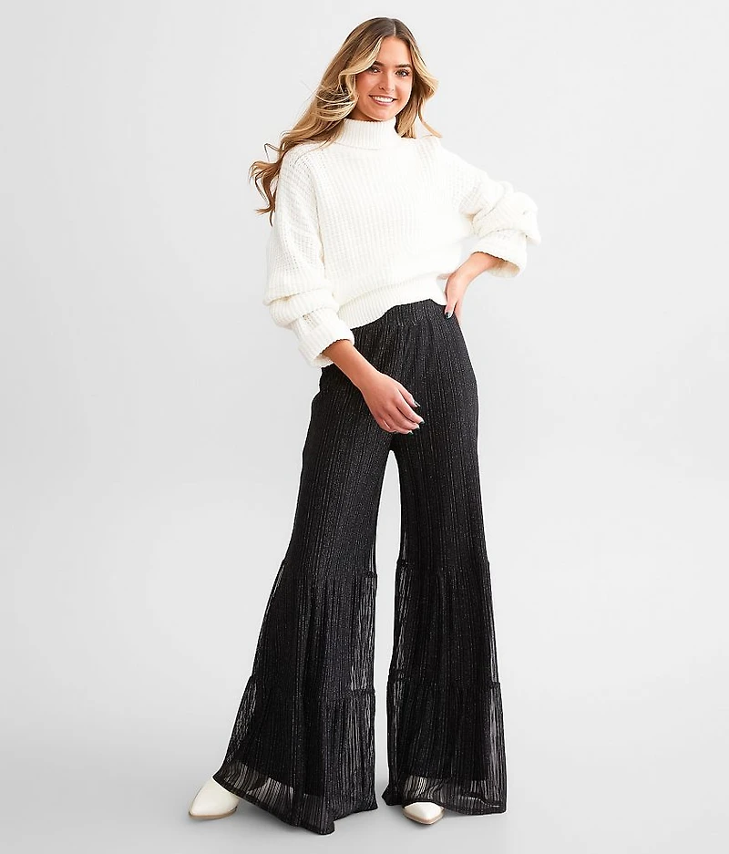 Lurex Tiered Pant