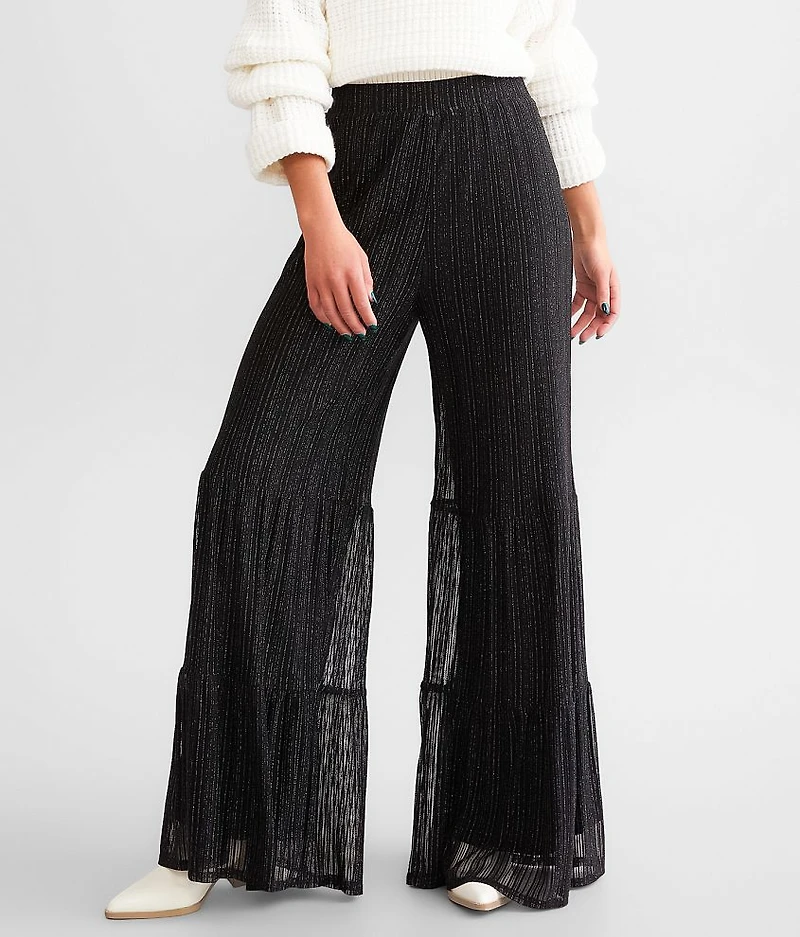 Lurex Tiered Pant