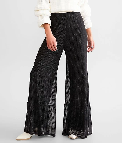 Lurex Tiered Pant