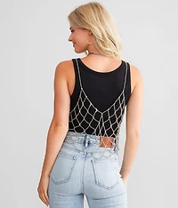 Beaded Tank Top