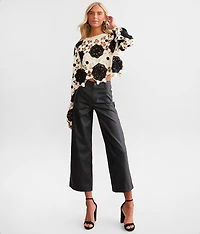 Crochet Cropped Sweater