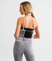 Glitz Cropped Tank Top
