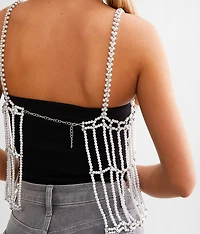 Glitz Cropped Tank Top