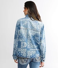 Rhinestone Denim Jacket