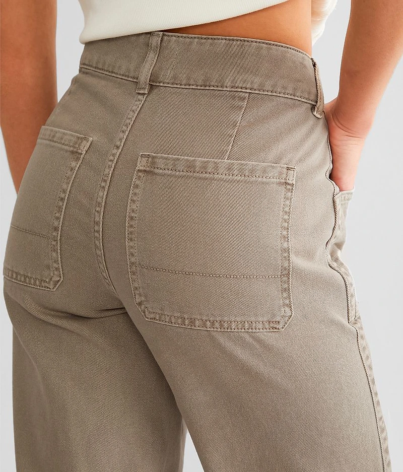 90's Wide Leg Straight Split Pant